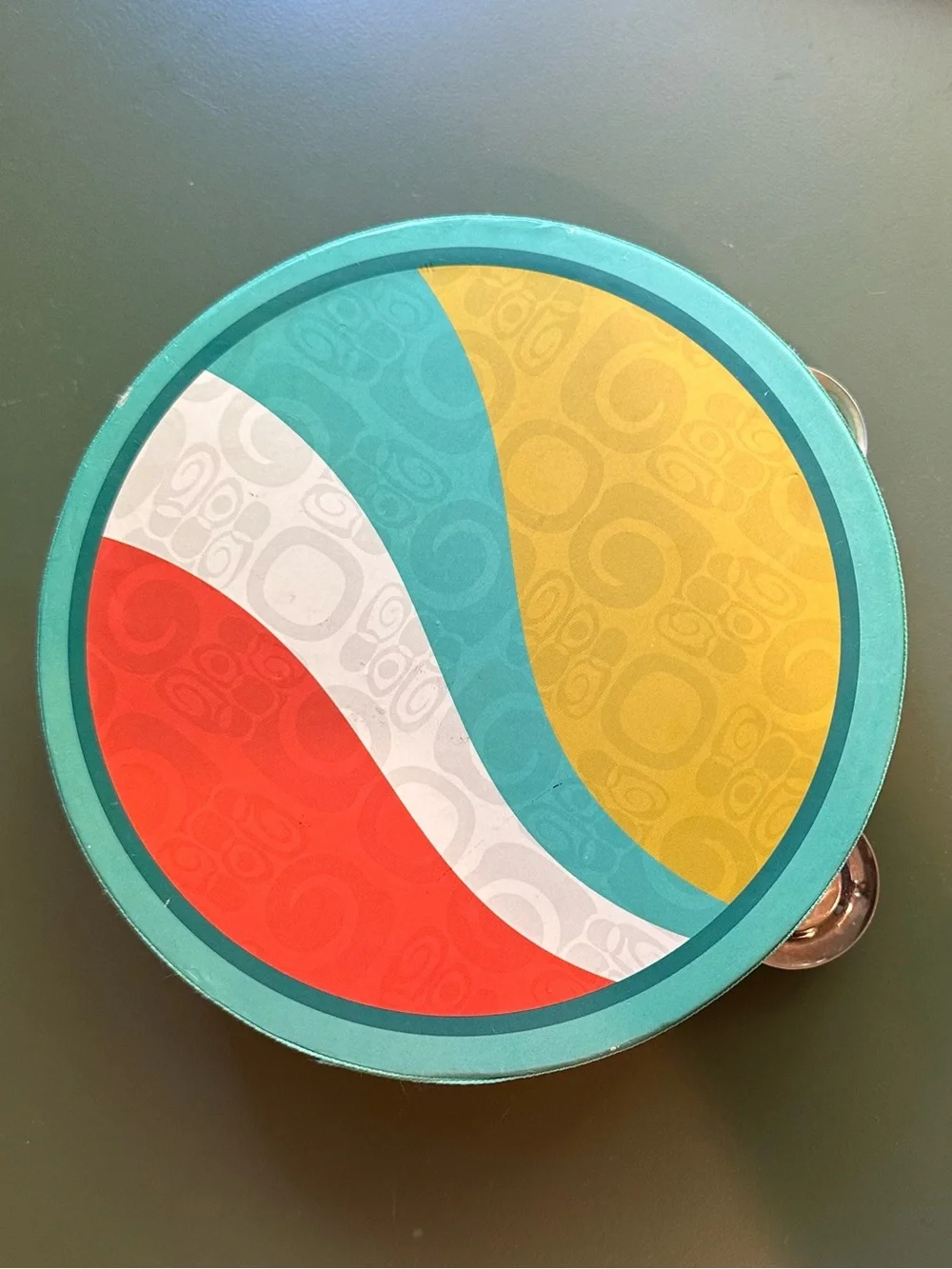 Wooden • baby/toddler tambourine • toy • instrument • children